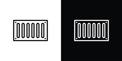 Obraz premium Drain icon graphic, editable stroke. Suitable for website design, logo, app, template, and ui ux.