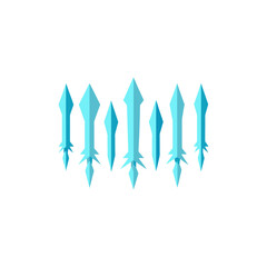  different ice fang dagger set   