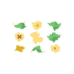  different lost island map set   