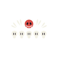 Fototapeta premium 8 different shell beat phantom set drifting ghos