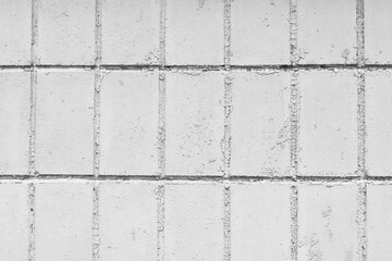 Abstract gray background with texture of painted old tiles