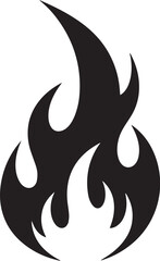 Flame car sticker vector silhouette art featuring sleek fire designs for automotive decals, racing themes, or vehicle customization. Includes transparent PNG and vector formats.