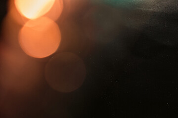 light leak overlay effect with scratch dust and bokeh light leaks,retro noisy film texture light...