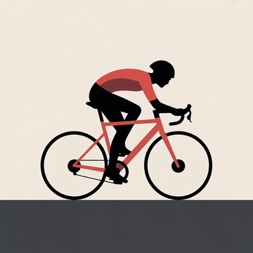 Dynamic Motion of a Cyclist
