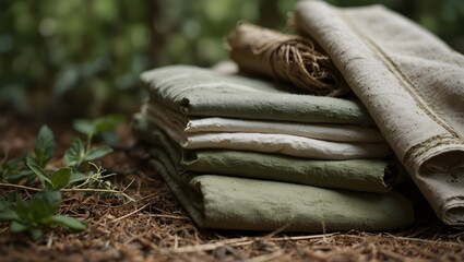 A Gentle Assortment of Earthy, Botanical-Themed Fabrics and Textiles