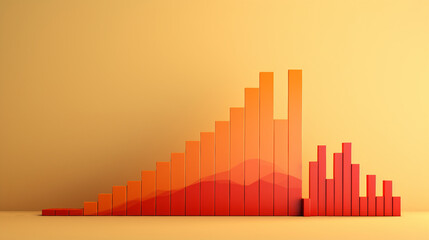 The Two Different Colored Trends, Copy Space