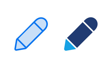 Pencil icon vector illustration. pen sign and symbol. edit icon vector