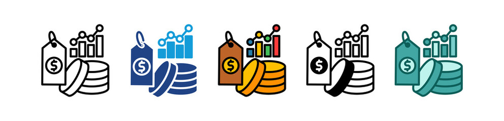 Inflation multiple icon