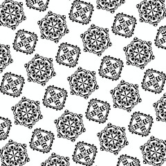 seamless pattern with flowers