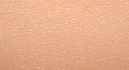 Fototapeta premium High-resolution Peach-toned Leather Texture: Soft, Smooth, Natural Grain Background