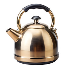 Boiling Kettle Isolated on White Background