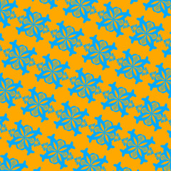seamless pattern with flowers