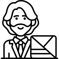 Candidate Icon Vector Element