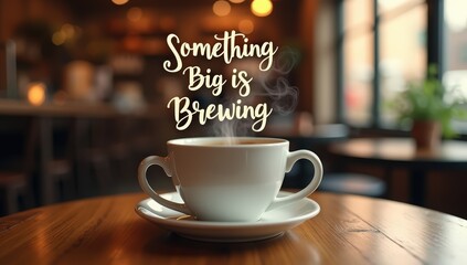 An intriguing and imaginative visual theme hinting at anticipation and transformation. Whether depicted through swirling clouds, glowing cauldrons, rising steam, or abstract energy forms