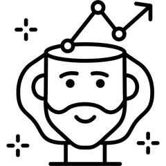 Thinking Icon Vector Element