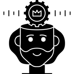 Thinking Icon Vector Element