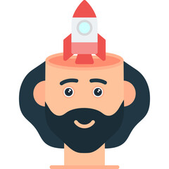 Thinking Icon Vector Element