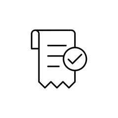 Invoice Document Icon for Billing Interface