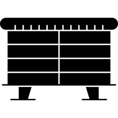 Drawers Icon Vector Element