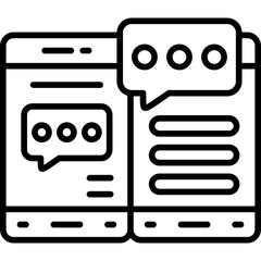 Social Media Icon Vector Element