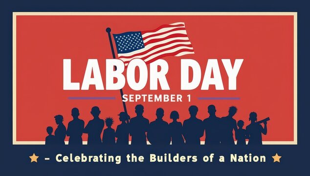 A lively and inspiring design celebrating the contributions of workers everywhere. Featuring tools, gears, and vibrant colors, this image honors hard work, dedication, and the spirit of labor.