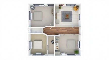electrical switch on white background