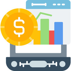 Increase Icon Vector Element