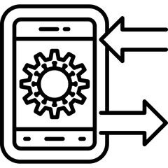Smartphone Icon Vector Element