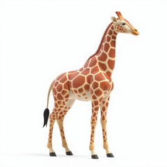 Naklejka premium Unique and abstract representation of gi gi gi gi in a whimsical 3d render capturing playful imagination and creativity