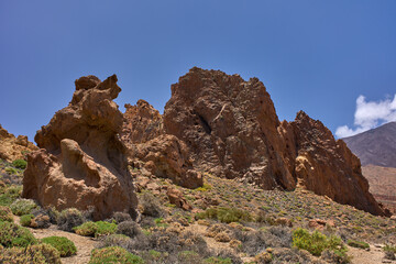 Volcanic cliffs of Roques de Garcia