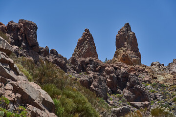 Rock formation at Roques de Garcia