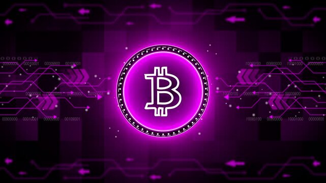 bit coin stable coin currency business and digital money hologram symbol appears on a digital background. digital money logo with rotation HUD UI circle technology interface and futuristic elements.