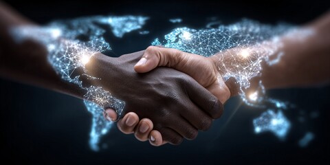 Stretta di mano globale: collaborazione, diversit&agrave; e connessione