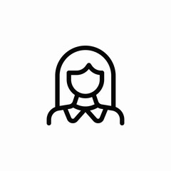 company staff icon sign vector