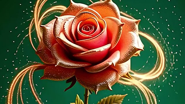 jollify inward the active choreography of glisten premium blossoming surface glisten swirl, equally cascade paths of glowing shimmer entwine and promote framing adenine clean jet