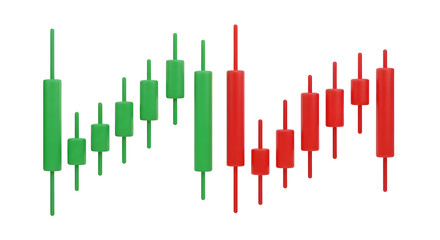Candlestick Chart Pattern for Stock Market Analysis and Trading