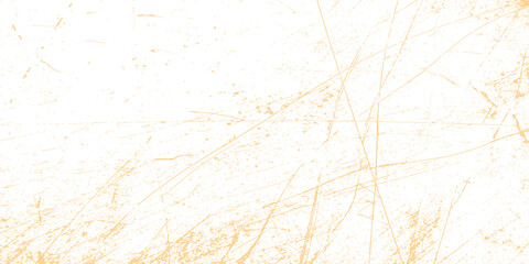 Grunge-style background with a textured, distressed. The background is primarily orange with white patches, creating an orange, rugged effect. Brush stroke texture background. Orange background vector