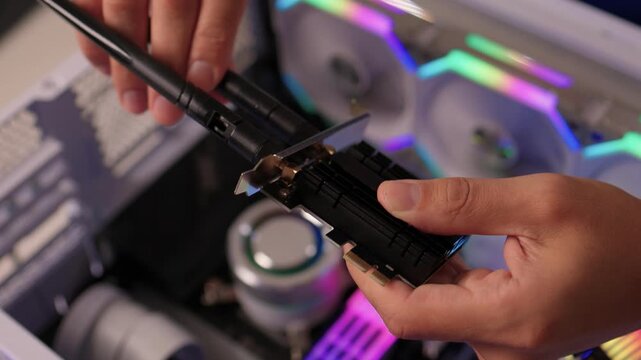 Effectively Installing High-performance Components in a Custom Gaming PC Build Project