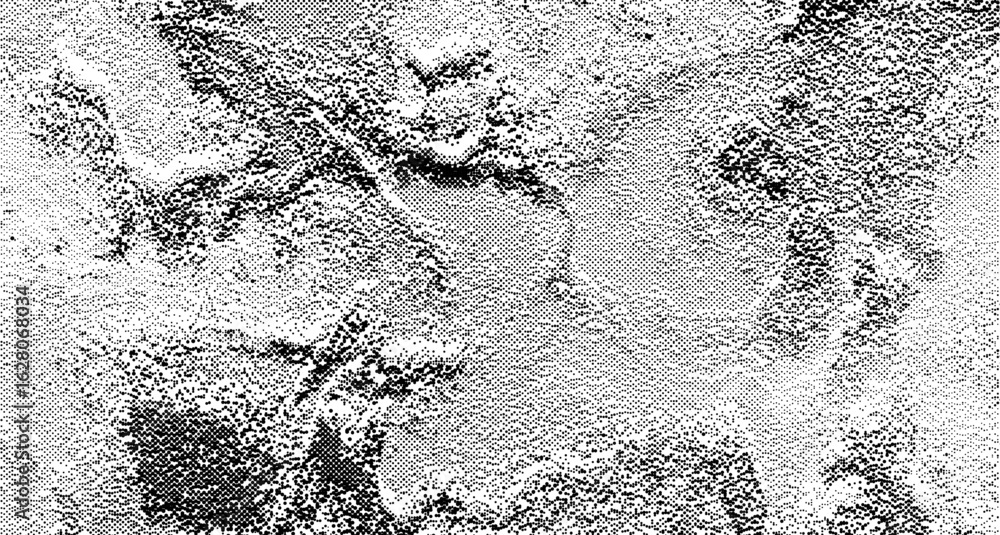 Poster abstract overlay. grunge halftone black dot vector pattern background. abstract grunge 3d background
