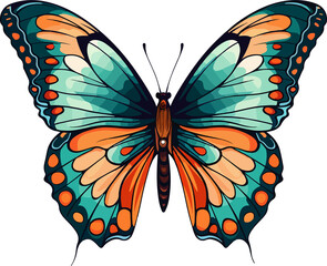 butterfly clip art design illustration