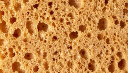Close Up Honeycomb Baked Treat Texture