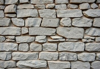 Obraz premium Rough-hewn stone wall, abstract texture, grungy backdrop, stone backdrop, rocks