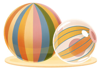ai, png, beach, ball, colorful, stripes, summer, fun, pool, ocean, sandy, accessories, games, play, relaxation, transparent, round, outdoor, activities, leisure, bright, colors, playful, sun, warm, we