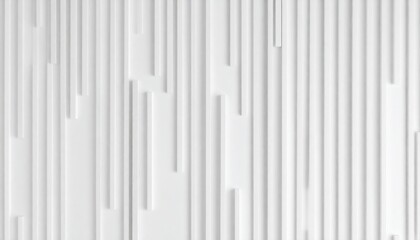 Obraz premium Abstract White Wall Pattern Design