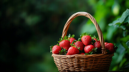 basket of strawberries