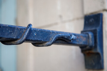 close up of a metal bar