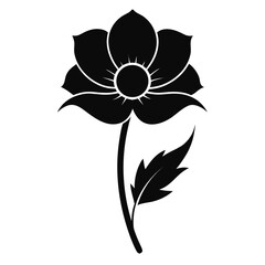 vector illustration of a flower