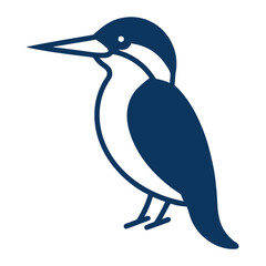 penguin on a white background
