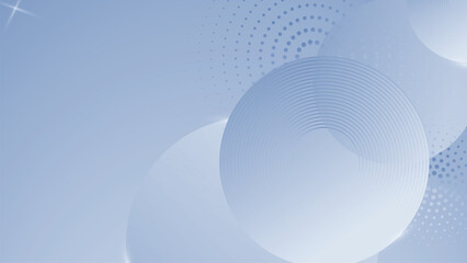 Blue Circle Gradient Background