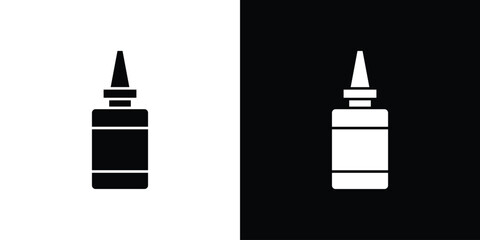 Nasal spray icon Pixel perfect vector graphics. Symbol, logo illustration.